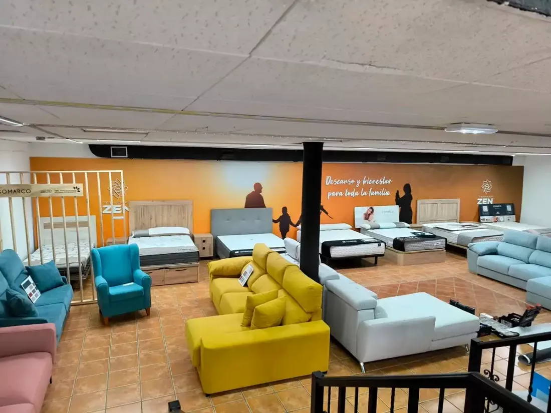 Encuentra en Gijón tu cama de matrimonio en nuestra exposición de muebles