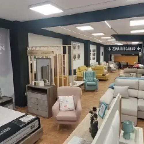 Catálogo de muebles en tienda